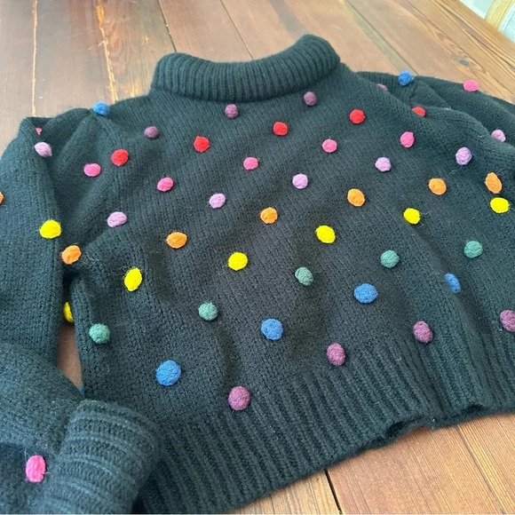 Farm Rio Pom Sweater NWOT - Picture 4 of 6